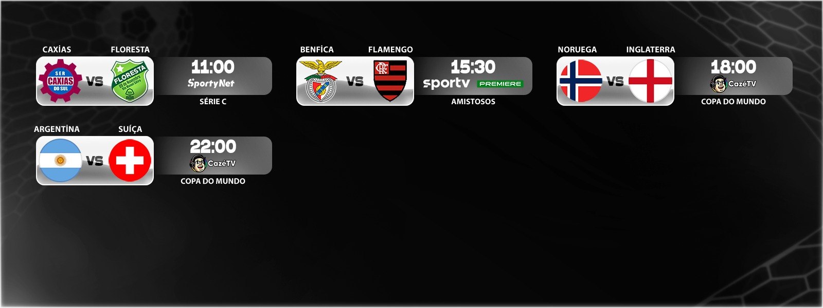 PRINCIPAIS JOGOS - 11/07